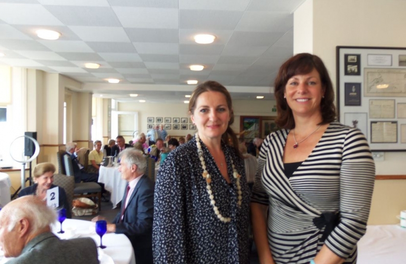 Claire Perry MP & Cllr Caroline Ansell 