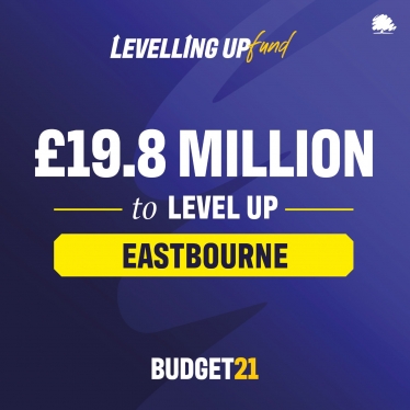 Eastbourne's successful £19 million Levelling Up Fund bid.