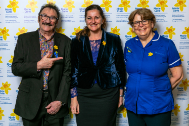 Caroline and Marie Curie in Parliament